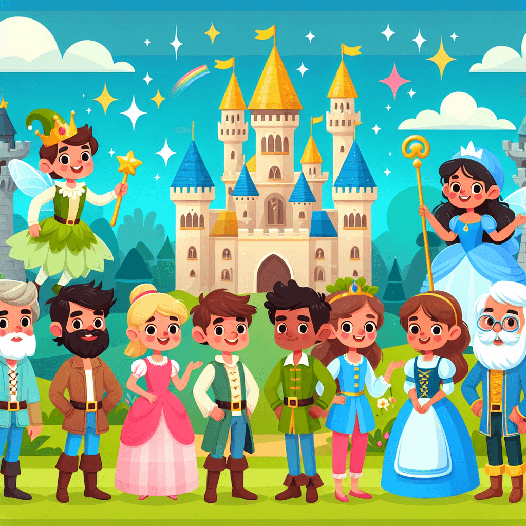 Magic Kingdom Fairytale Paint By Numbers Art