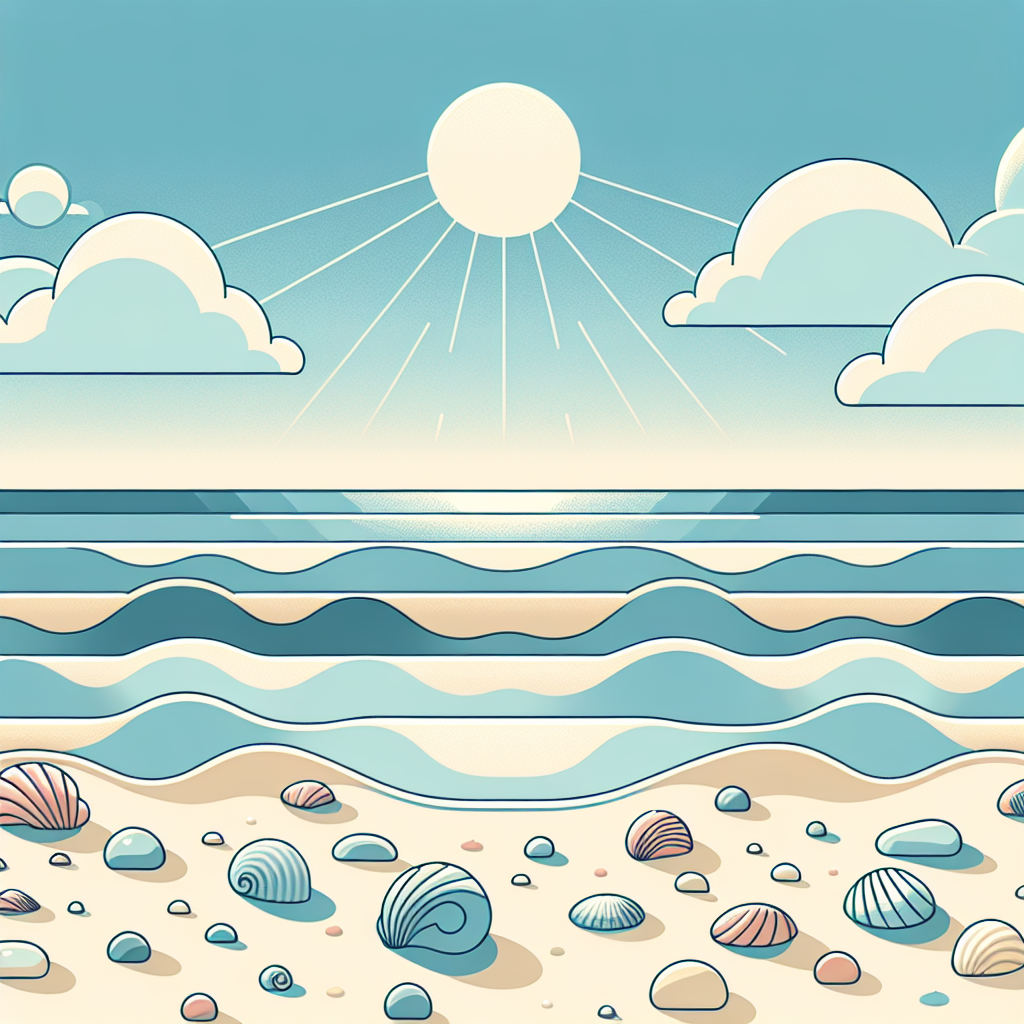 Serene Seashore Paint By Numbers