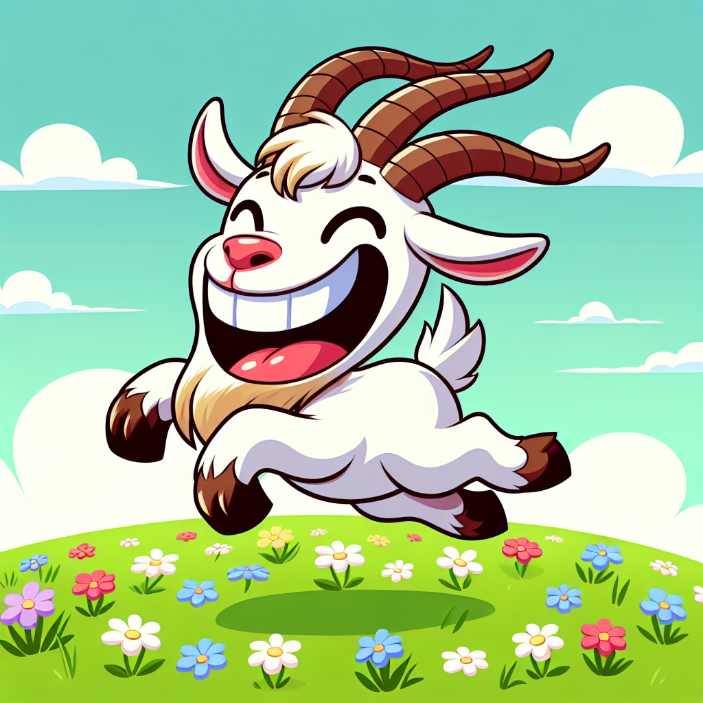 Silly Goat Paint By Numbers
