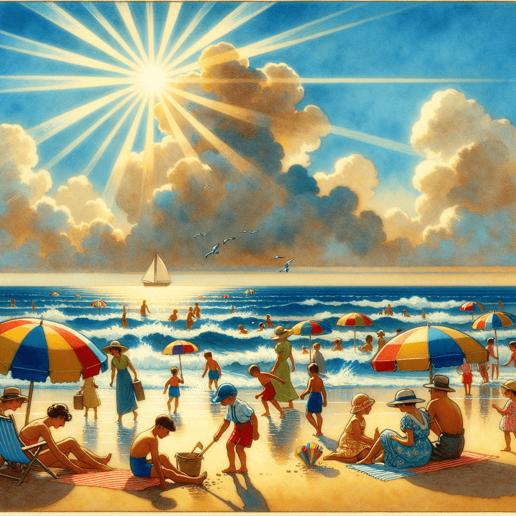 Sunny Beach - DIY Painting By Numbers Kit