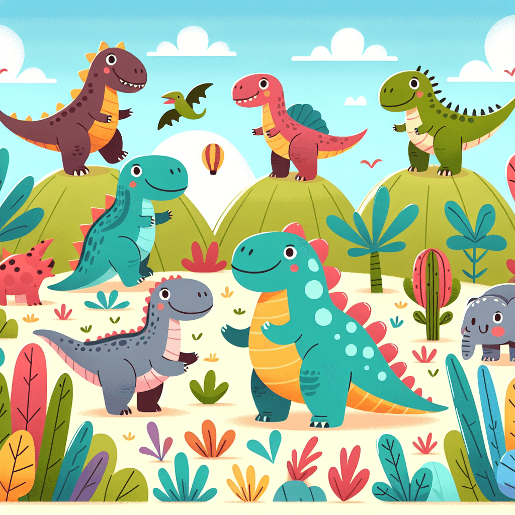 Adventure With Dinosaur Friends Number Painting