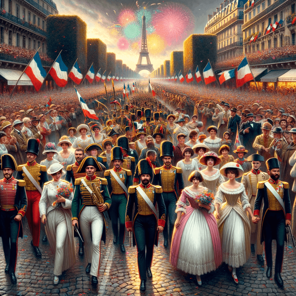 Bastille Day - Paris Paint By Numbers Kits