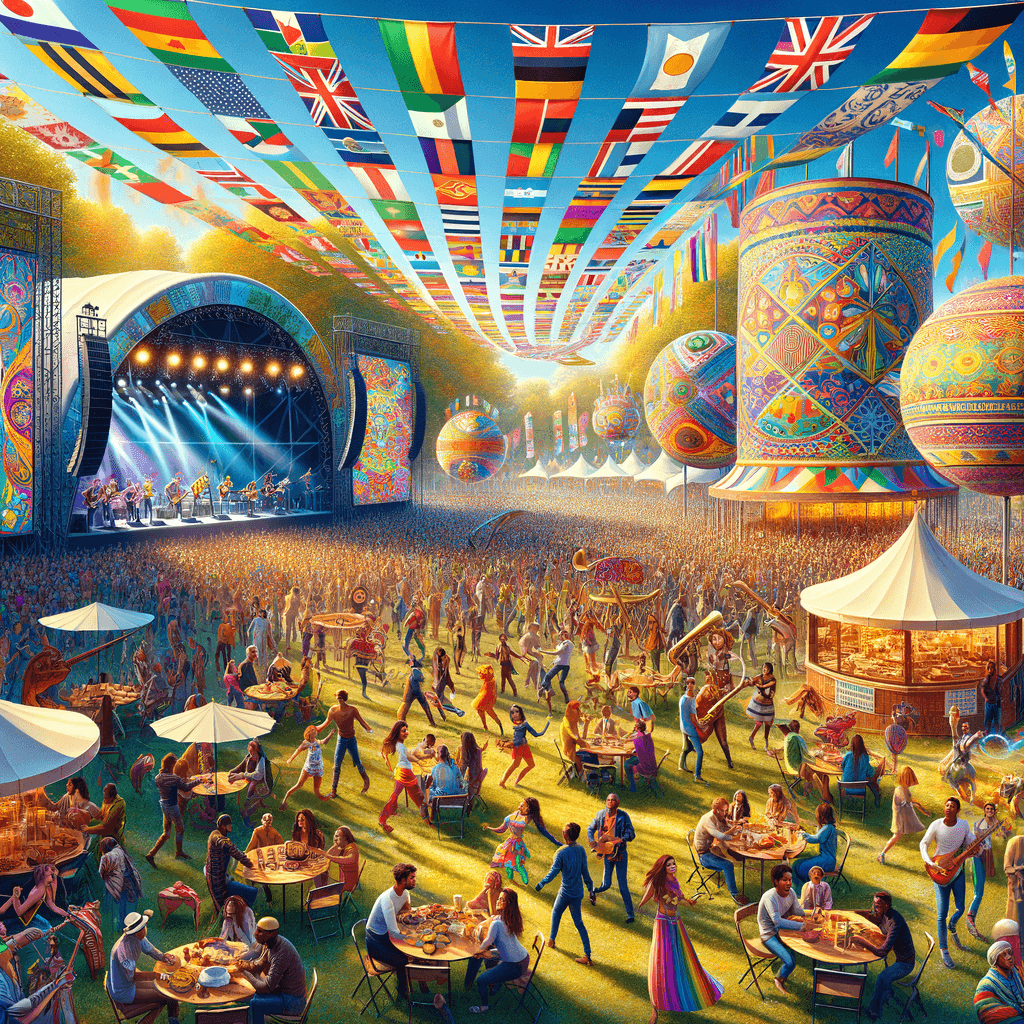 Womad Festival - United Kingdom Paint By Number