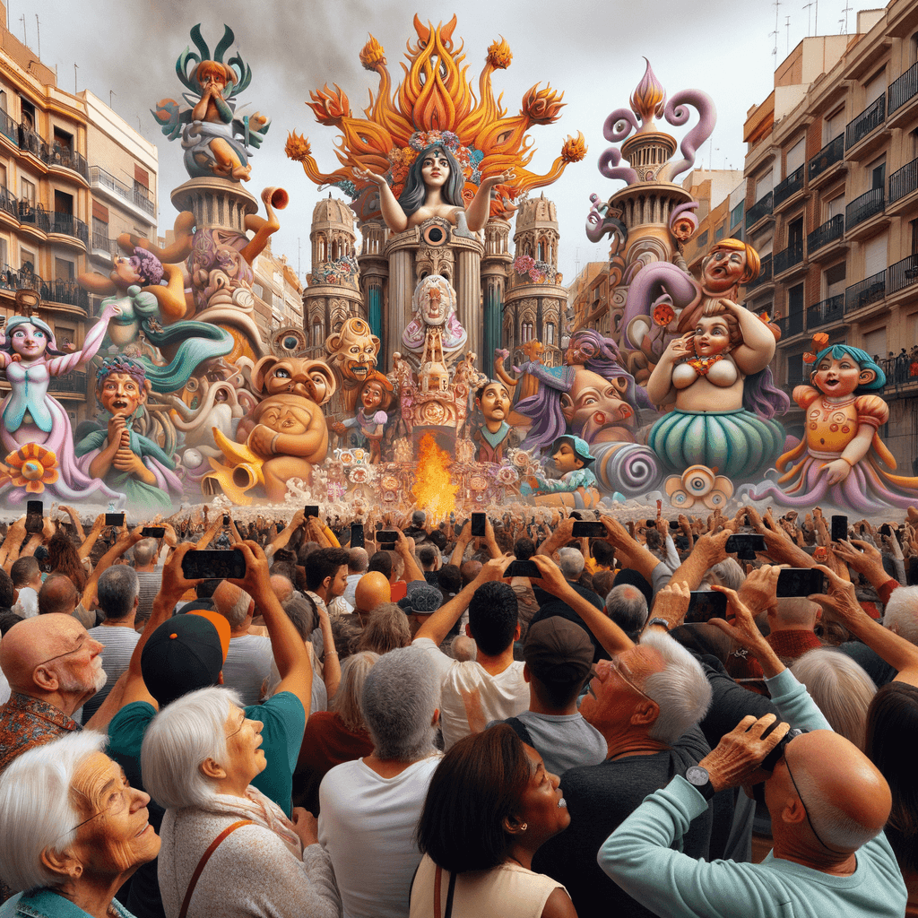 Fallas De Valencia Painting Number Kit
