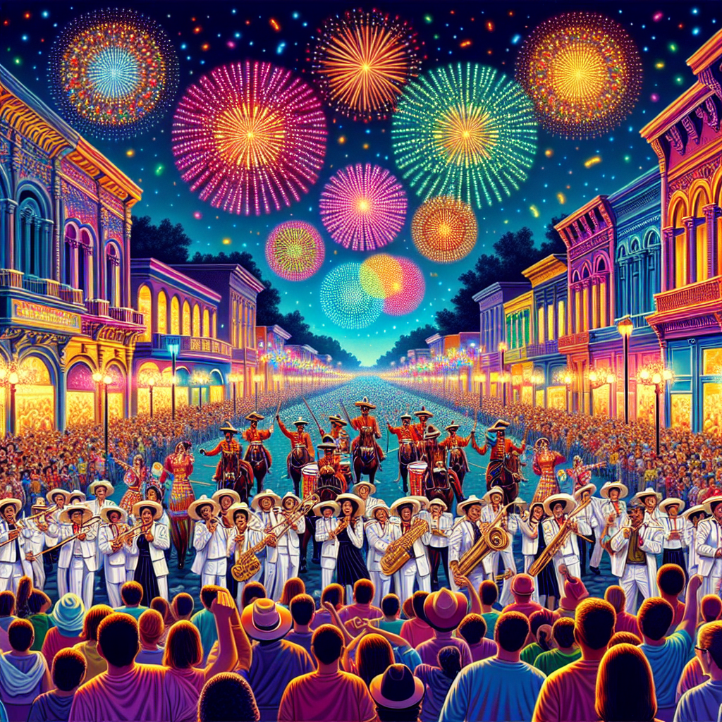 Festival De La Luz - Costa Rica Paint By Color