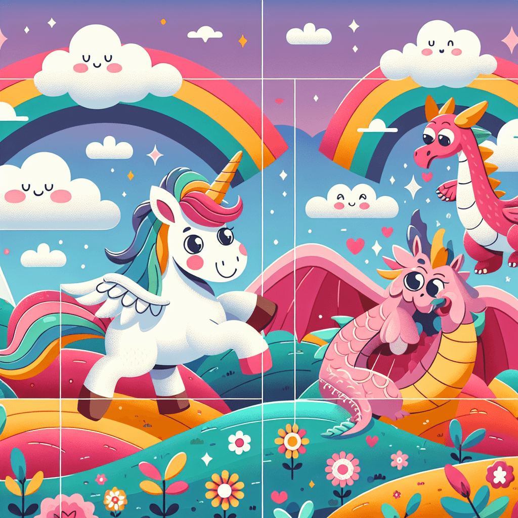 Mythical Adventure Land Painting By Numbers Kit