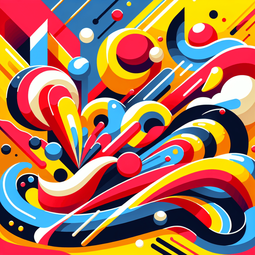 Colorful Abstract Joy DIY Paint By Numbers