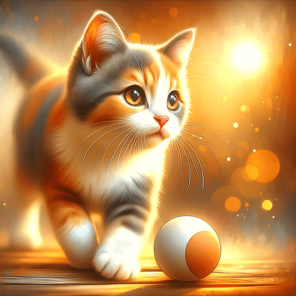 Cat Curiosity Paint By Numbers Art