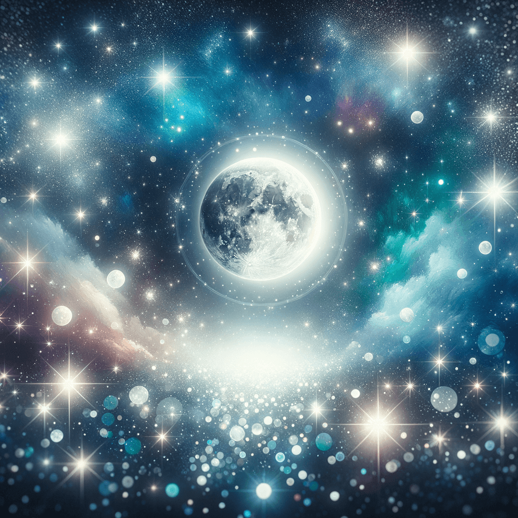 Magical Moon Star Night Painting By Numbers Kit