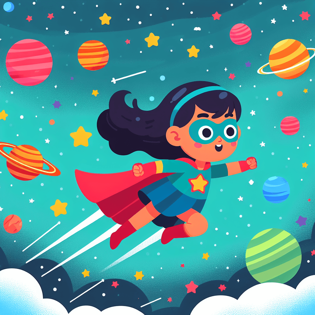 Superhero Galaxy Adventure Paint By Color