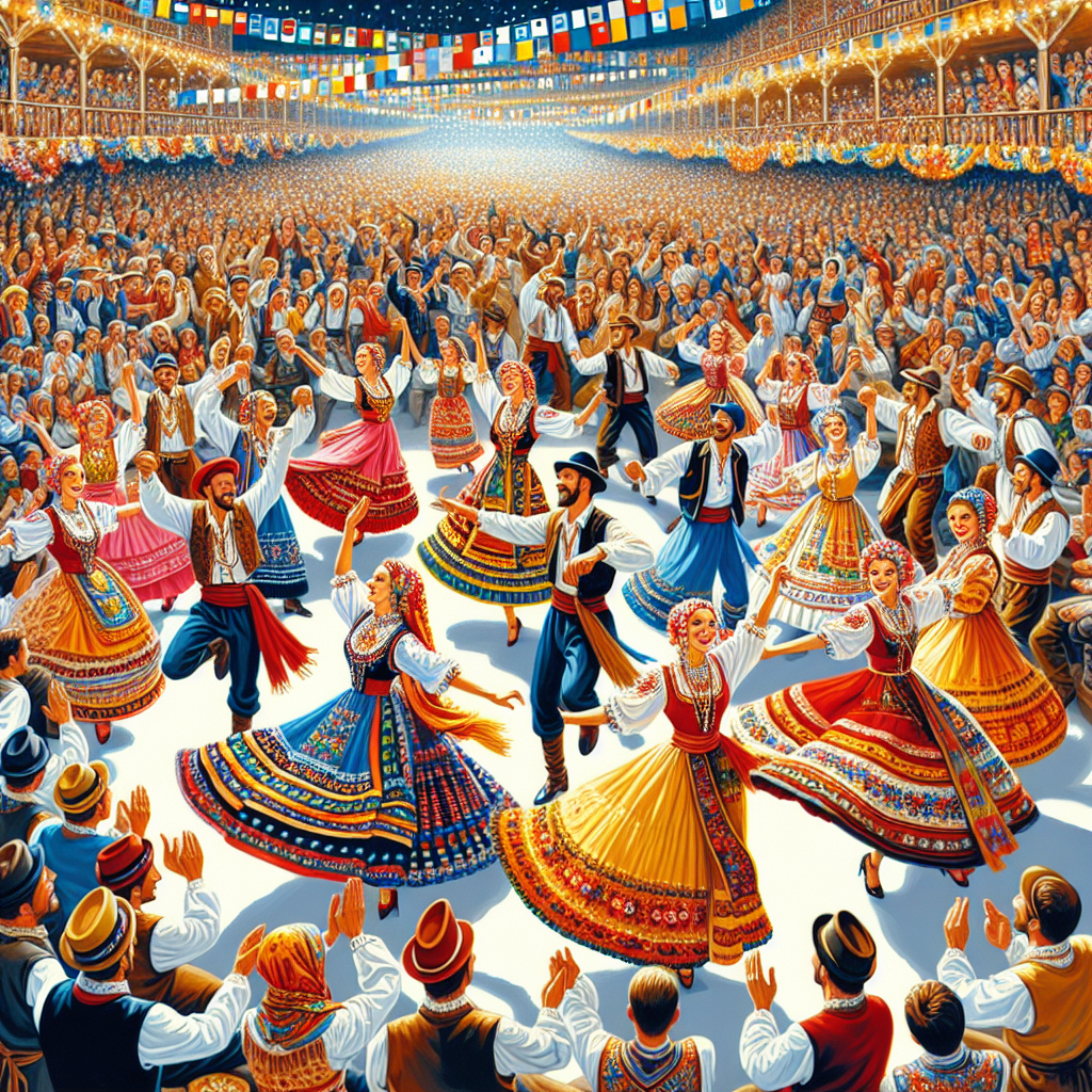 Folk Dance Festival Paint By Numbers Kits