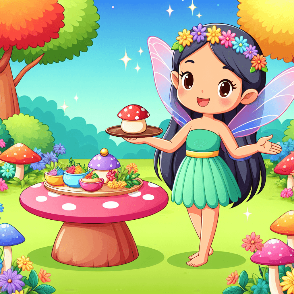 Whimsical Fairy Feast Numbered Painting Kits