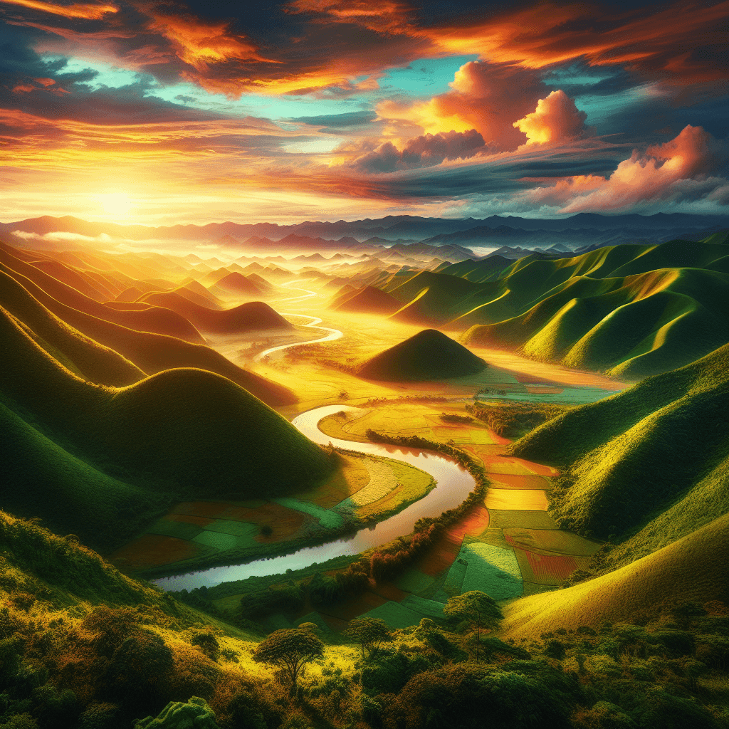 Verdant Valley Awakening Paint By Numbers Kits