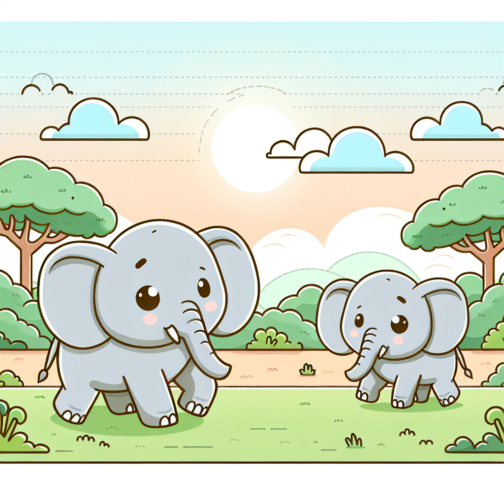 Gentle Giant Elephants Paint By Number