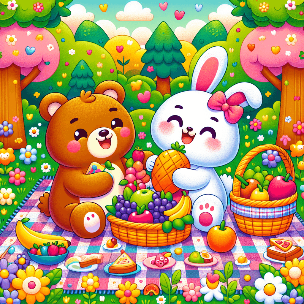 Sweet Garden Picnic Paint By Numbers