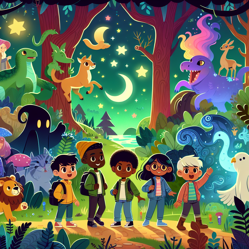 Mystic Fairytale Forest Painting Number Kit