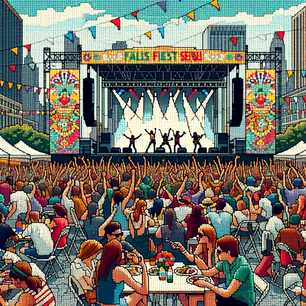 South By Southwest Festival Paint By Numbers