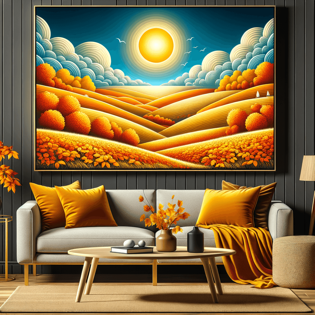 Vivid Autumn Landscape DIY Paint By Numbers