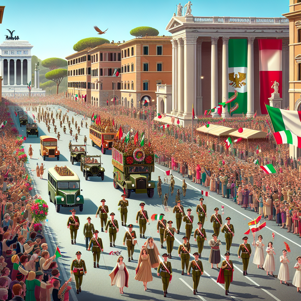 Festa Della Repubblica - Rome Paint By Number