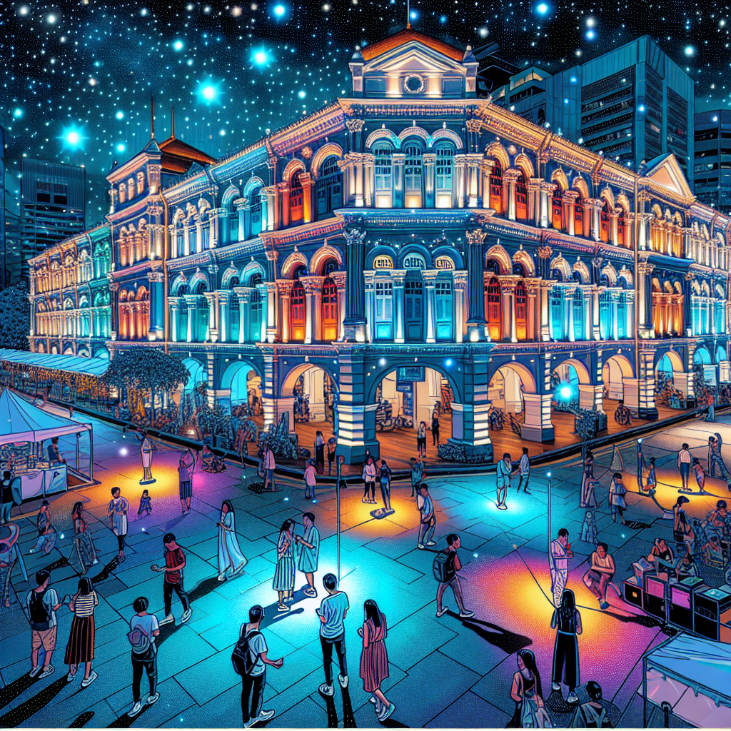 Singapore Night Festival DIY Paint By Numbers