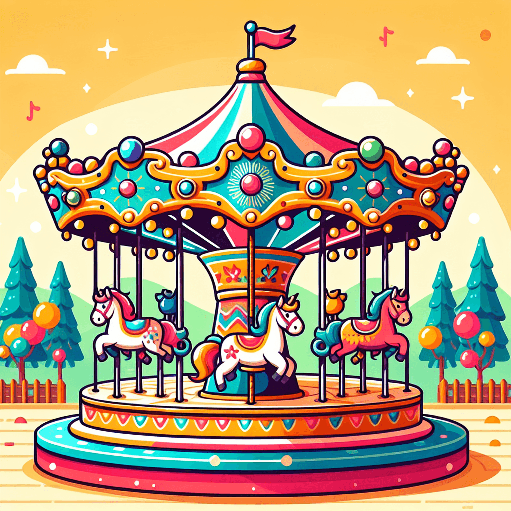 Creative Carousel Paint By Number