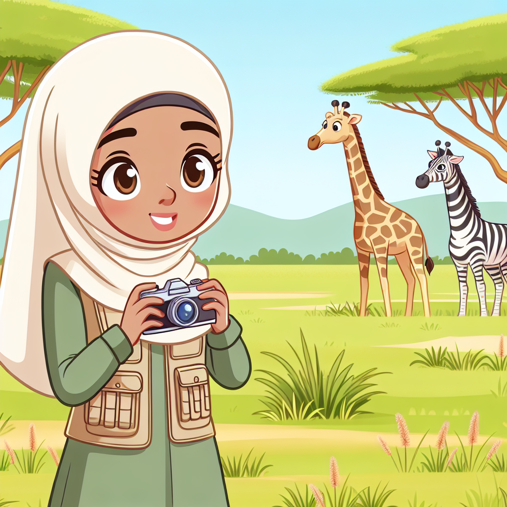 Savannah Wildlife Safari Paint By Numbers Art