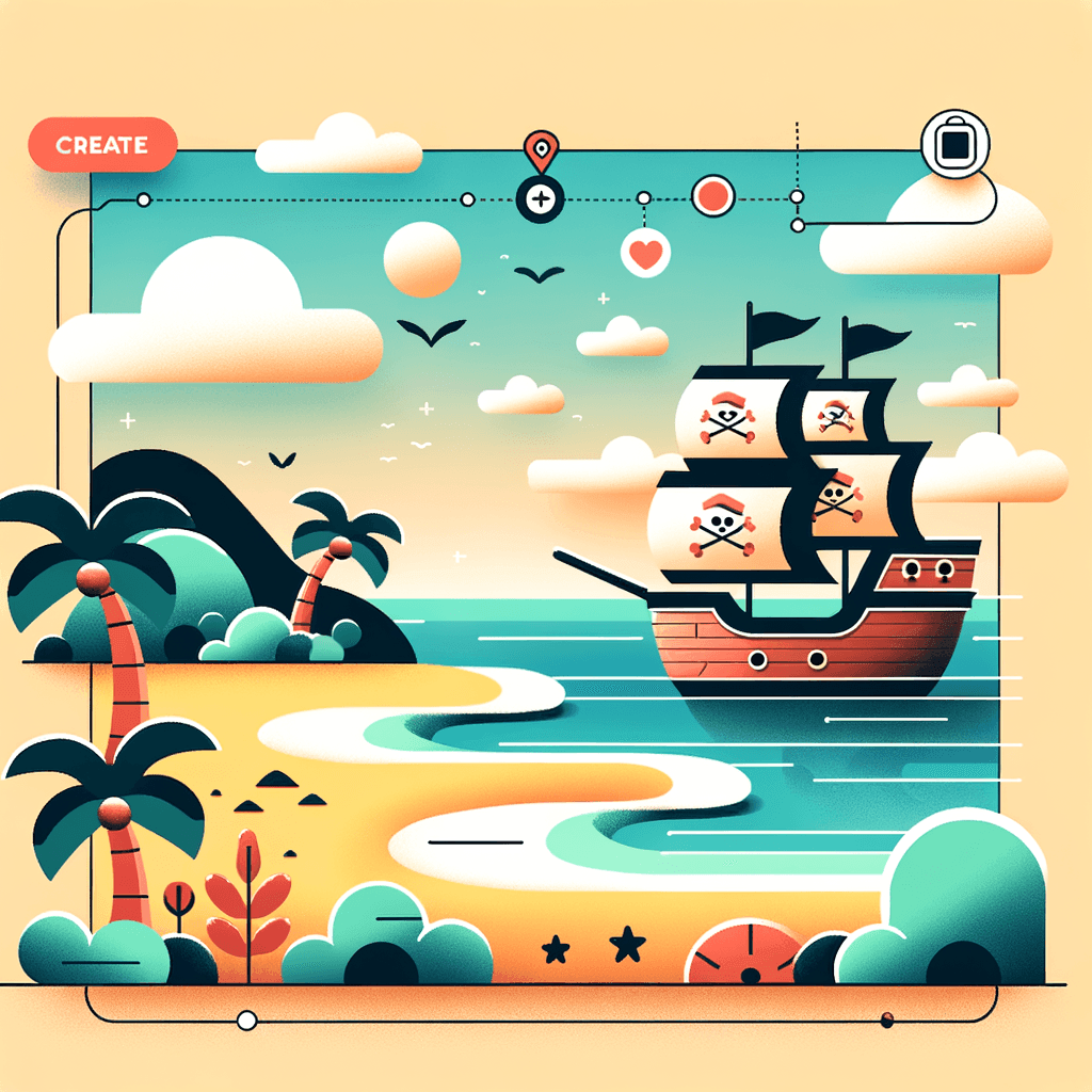 Treasure Island Tales Paint By Color