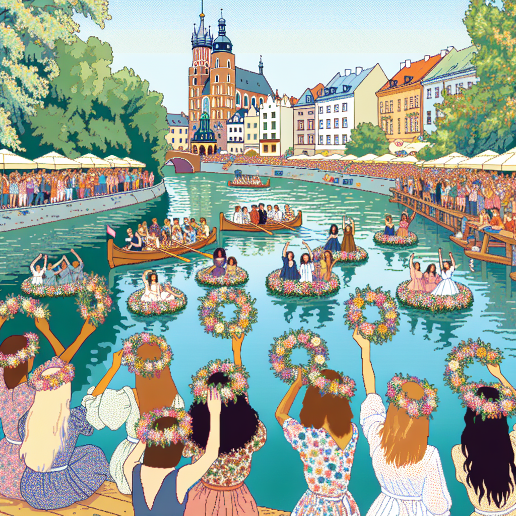 Krakow's Wianki Festival - Poland Painting By Numbers Kit