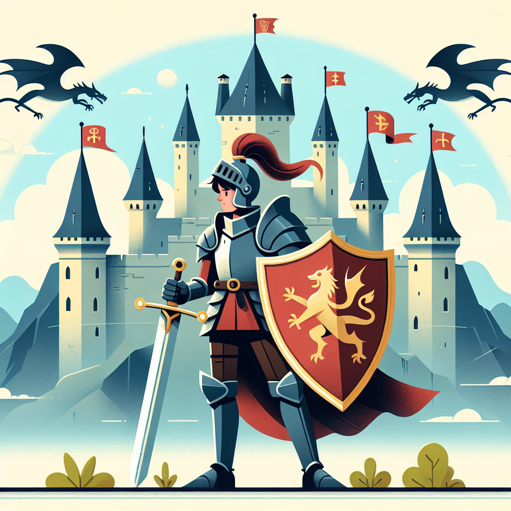 Medieval Kingdom Conquest Painting By Numbers Kit