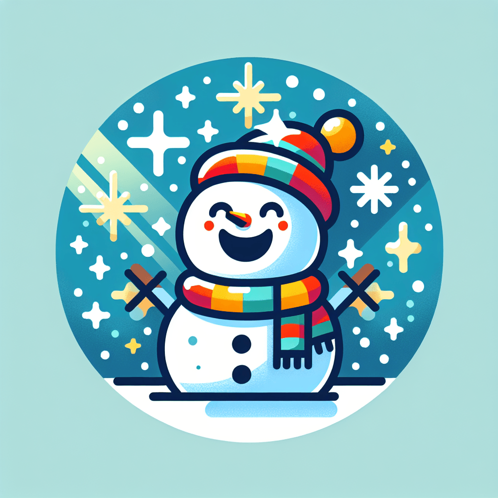 Jolly Snowman Paint By Numbers Art