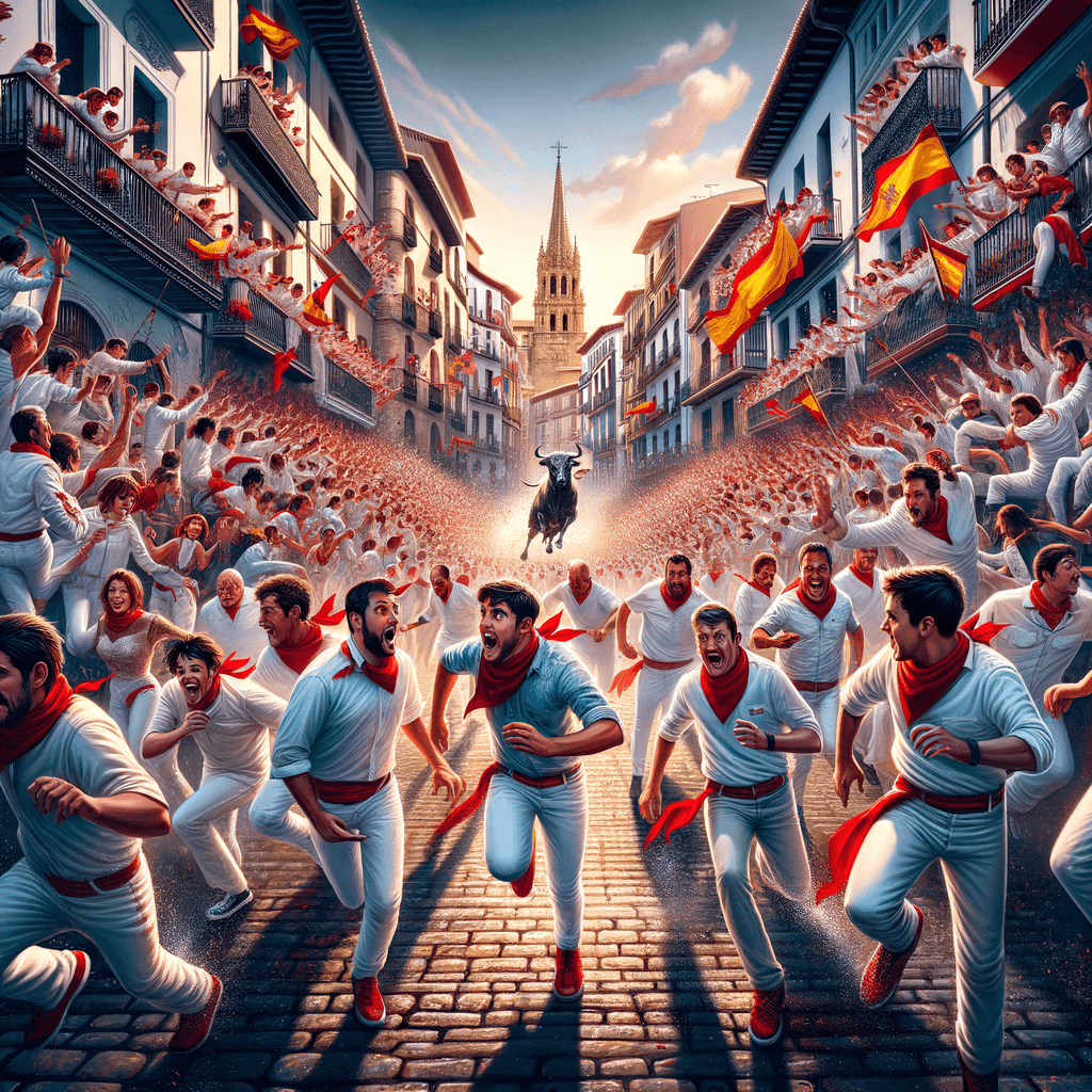 San Fermín - Spain Paint By Numbers