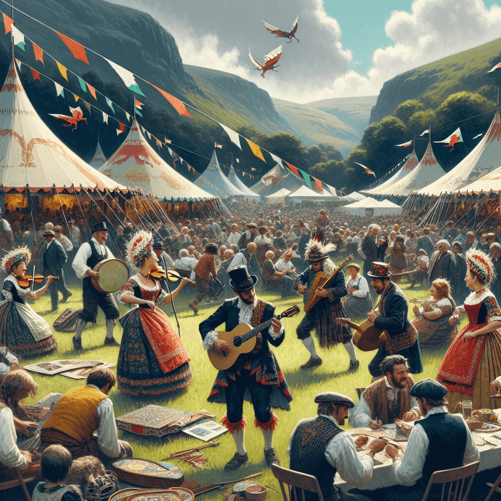 National Eisteddfod Of Wales - UK Painting Number Kit