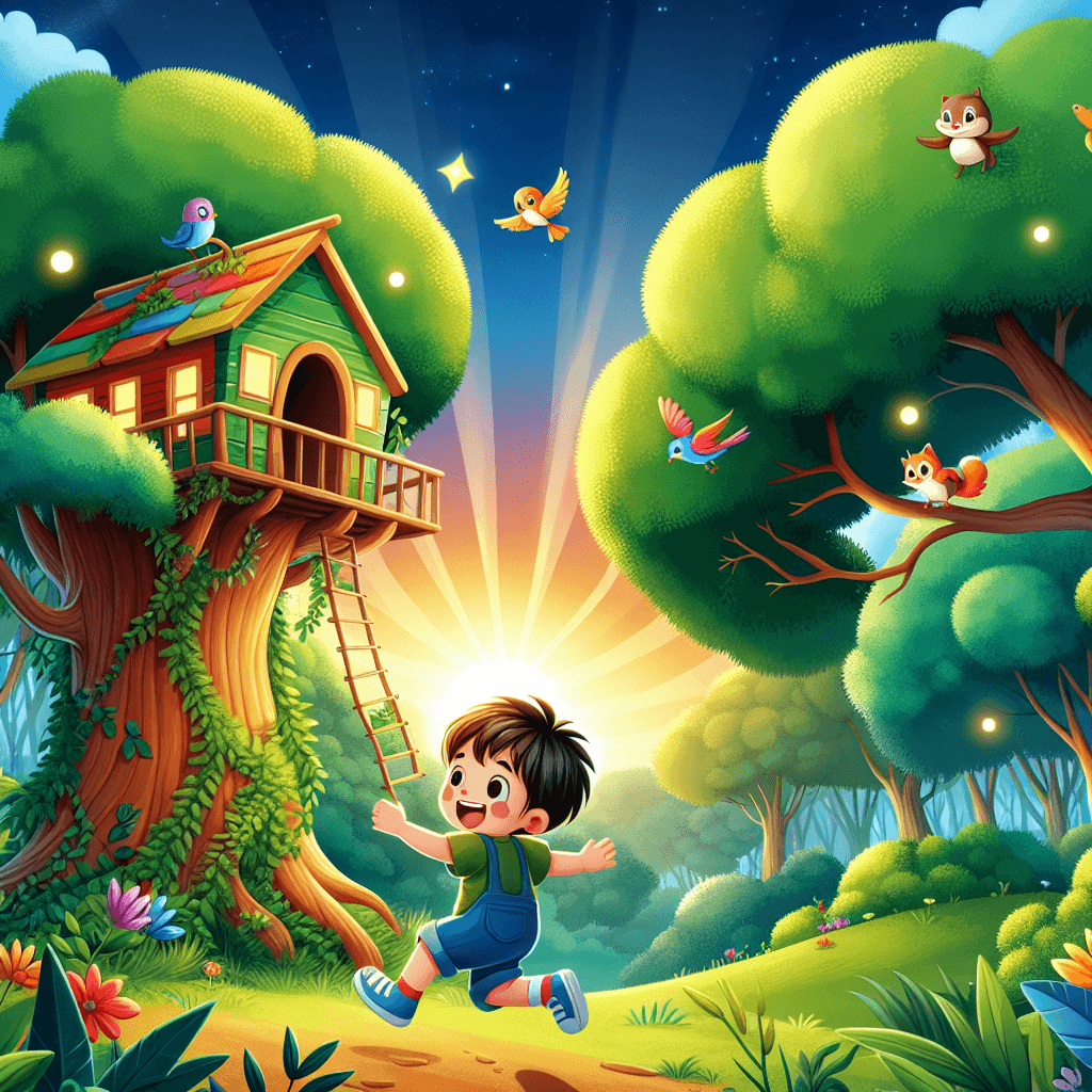 Magical Treehouse Hideaway Paint By Number
