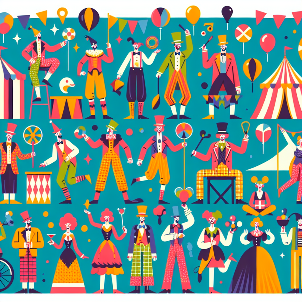 Circus Big Top Spectacle Painting By Numbers Kit