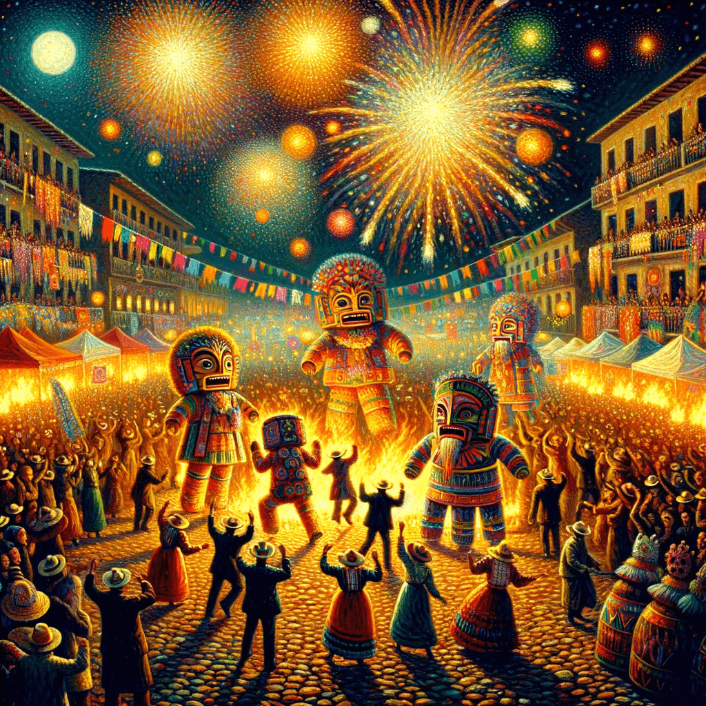 The La Patum Festival Paint By Number