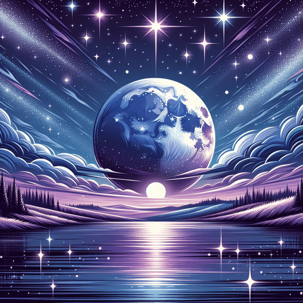 Dazzling Starlit Sky Painting By Numbers Kit