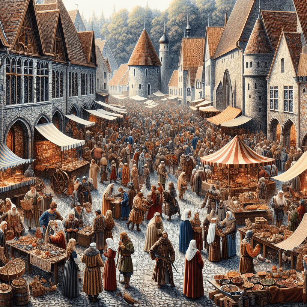 Tallinn Medieval Days - Estonia Paint By Numbers Kits