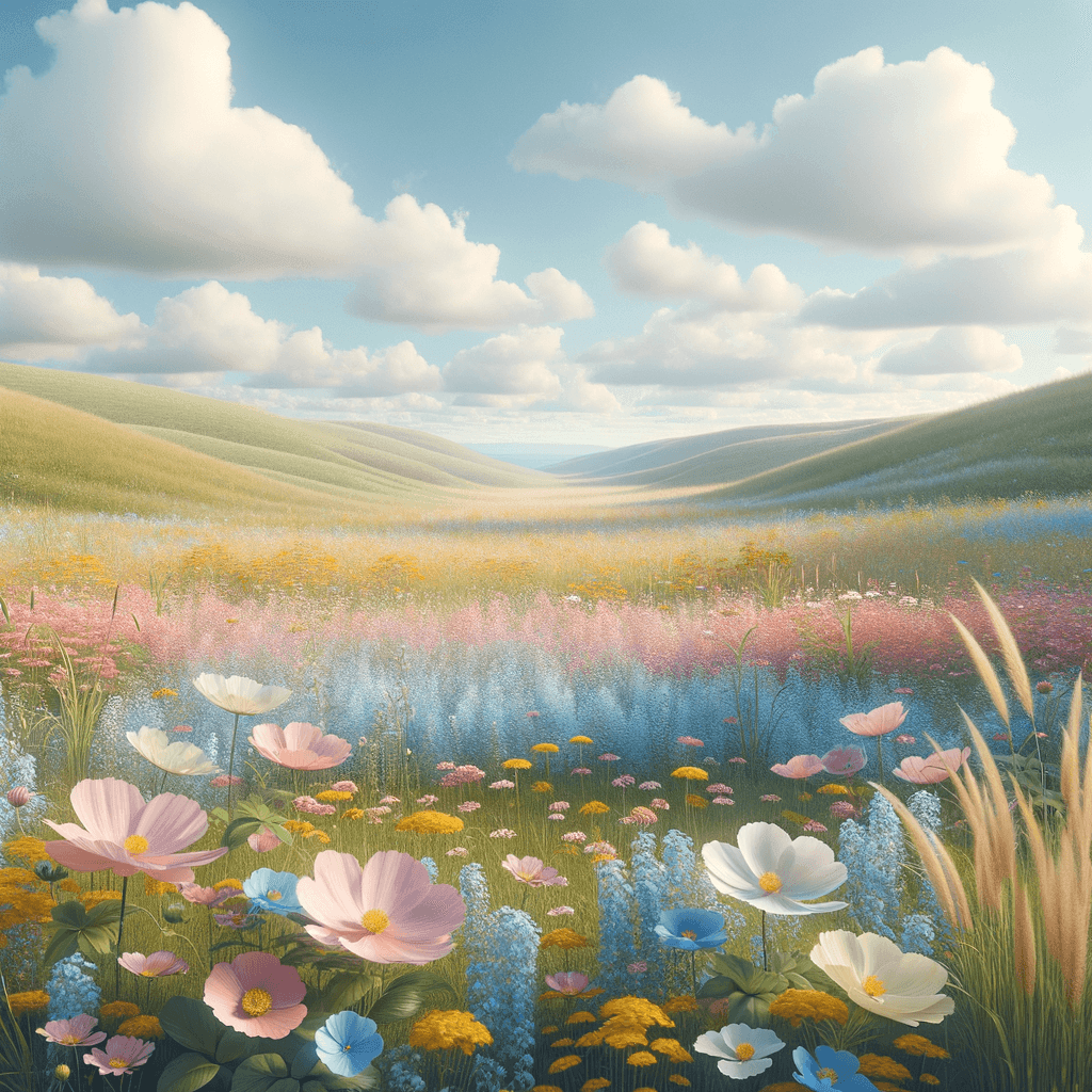 Peaceful Meadow Escape Paint By Number