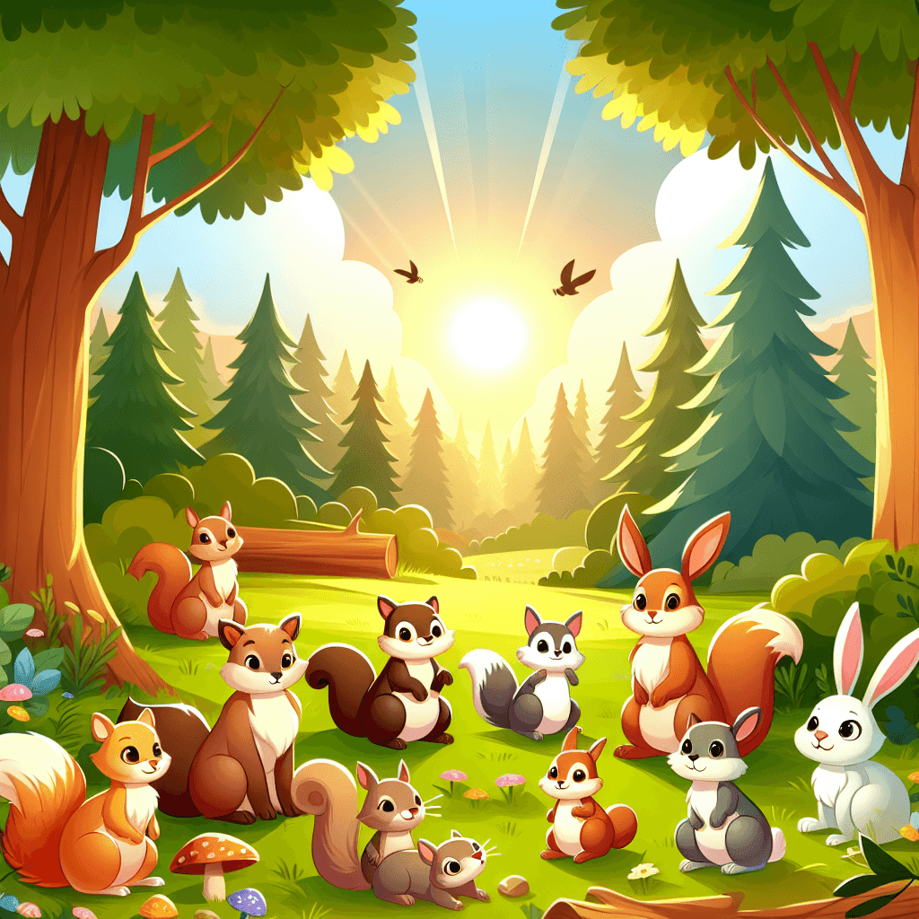 Friendly Forest Fellowship Painting Number Kit