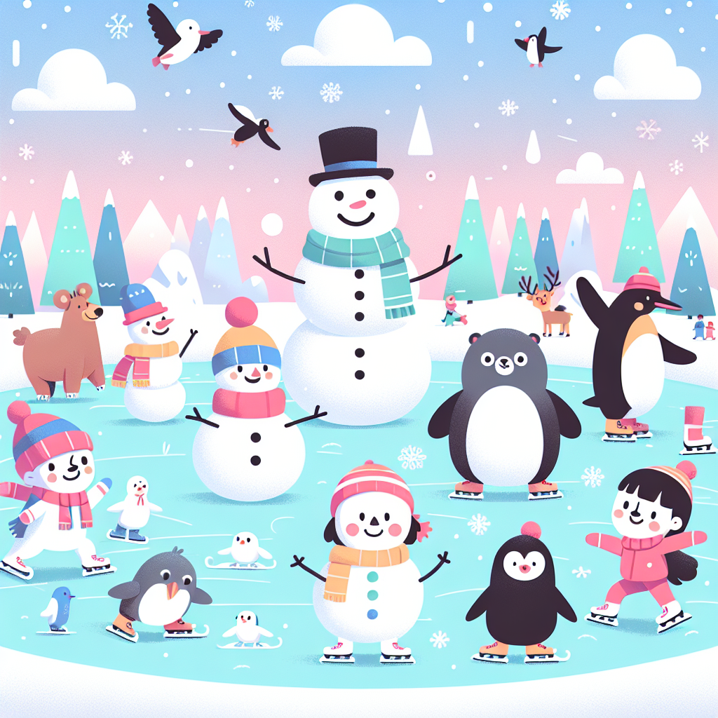 Happy Winter Fun Painting By Numbers Kit