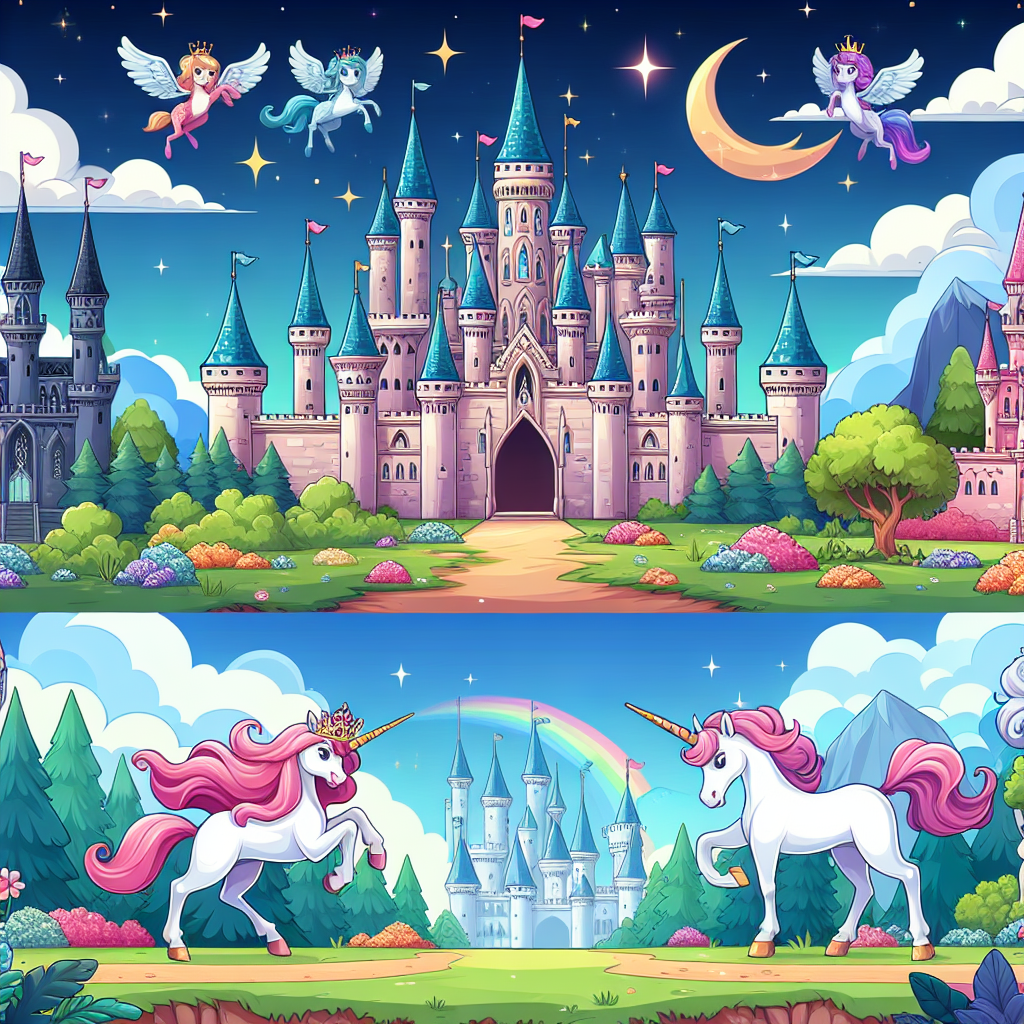 Fairy Tale Kingdom Wonders Numbered Painting Kits