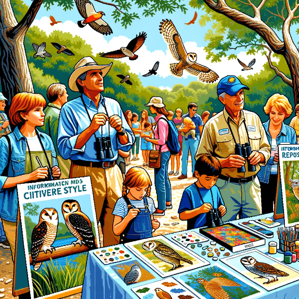 Owl Festival - United States Number Painting