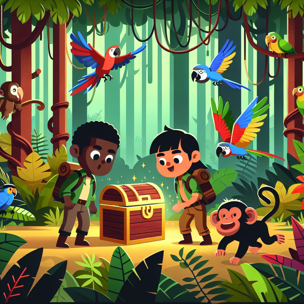 Jungle Treasure Expedition Painting Number Kit
