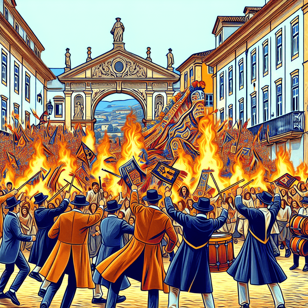 Queima Das Fitas - Portugal Paint By Numbers