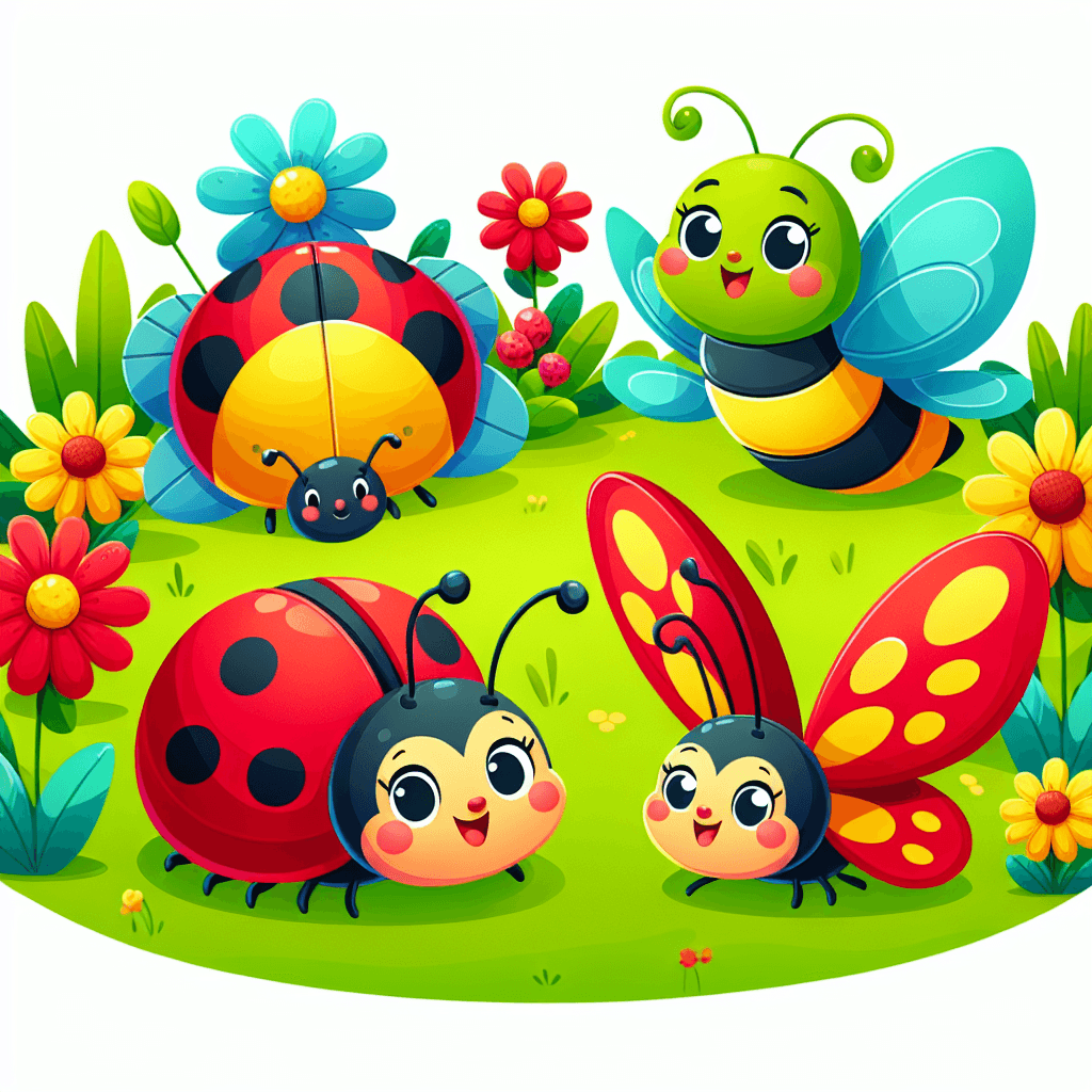 Charming Insects Painting By Numbers Kit