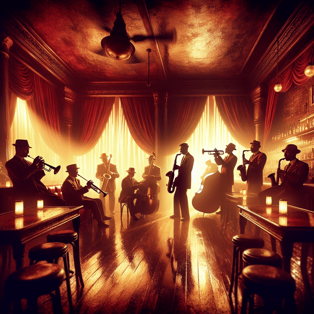 Vintage Jazz Club Vibes Numbered Painting Kits