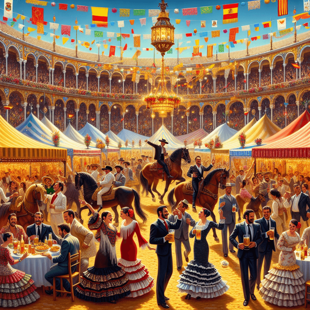 Seville Feria - Spain Painting Number Kit