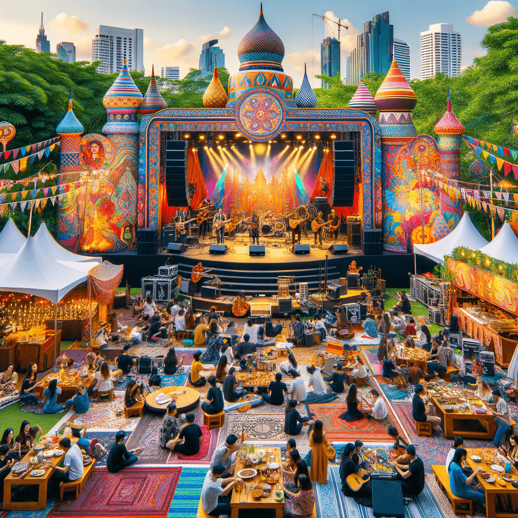 World Music Festival - Thailand Paint By Numbers