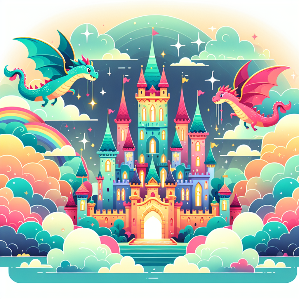 Enchanting Castle Numbered Painting Kits
