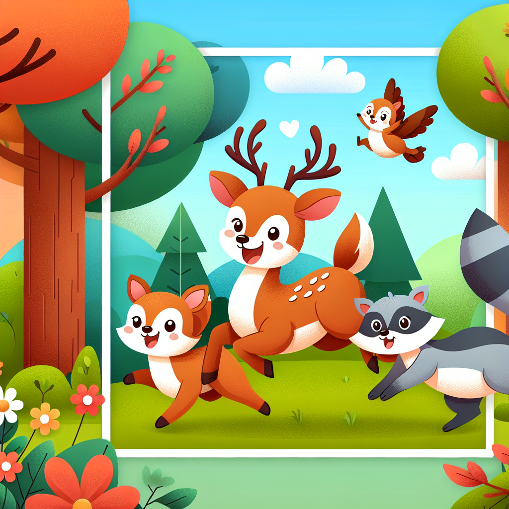 Forest Fun Adventure Painting Number Kit